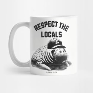 Respect the Locals - Manatee Mug